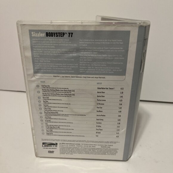 Les Mills Body Step 77 Complete with DVD, CD, Booklet and Case Tested Working! - Picture 2 of 4